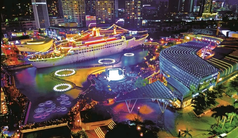 <b>深圳海上世界音樂噴泉</b>