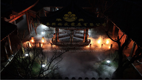 <b>北京市四合院全自動人體感應(yīng)式高壓霧森系統(tǒng)（</b>