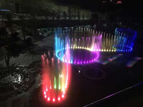 <b>貴州旱地音樂激光噴泉，小型噴泉巔峰之作</b>