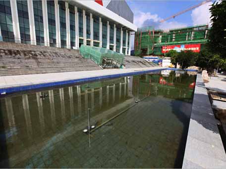 貴州興義市市政穿云洞公園、文化中心廣場(chǎng)噴泉