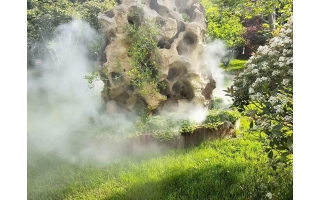 庭園假山山石噴泉工程設計的用法注意