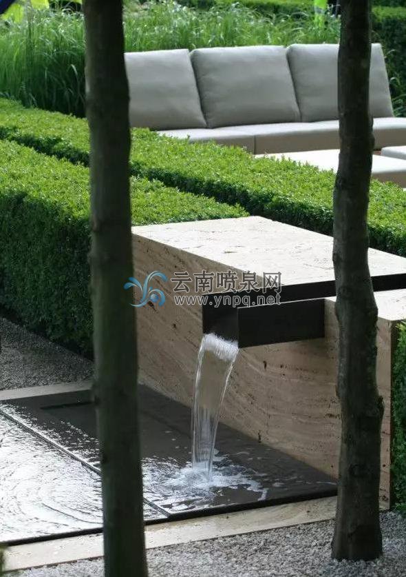 精美水景景觀欣賞——跌水水景