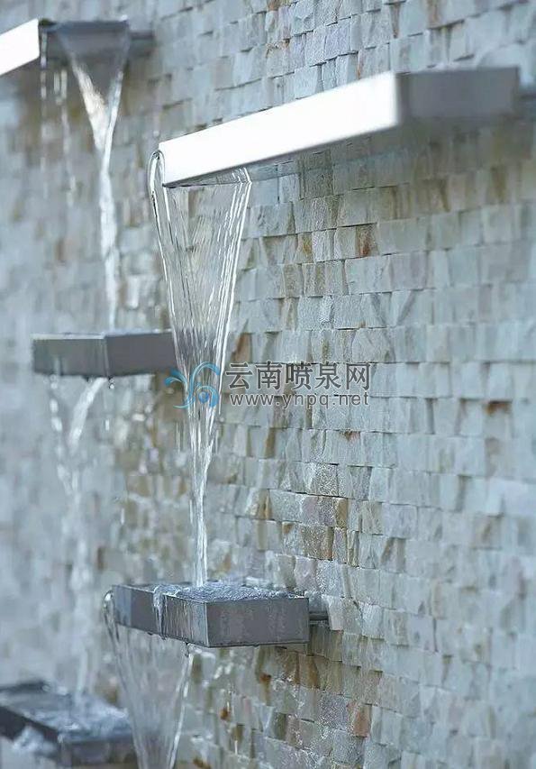 精美水景景觀欣賞——跌水水景