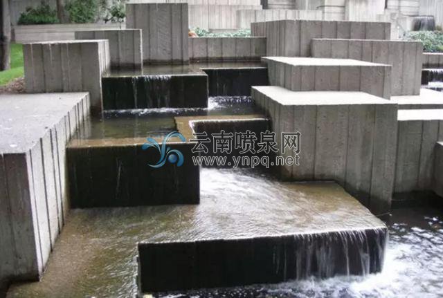 精美水景景觀欣賞——跌水水景