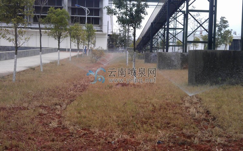 噴灌工程設計-石林工業(yè)園中種集團廠區(qū)景觀節(jié)水噴灌工程