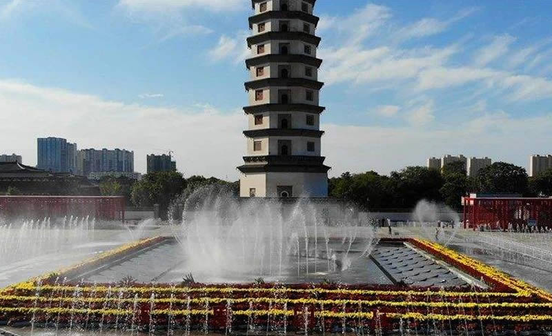 定州開元寺塔廣場(chǎng)音樂噴泉表演時(shí)間